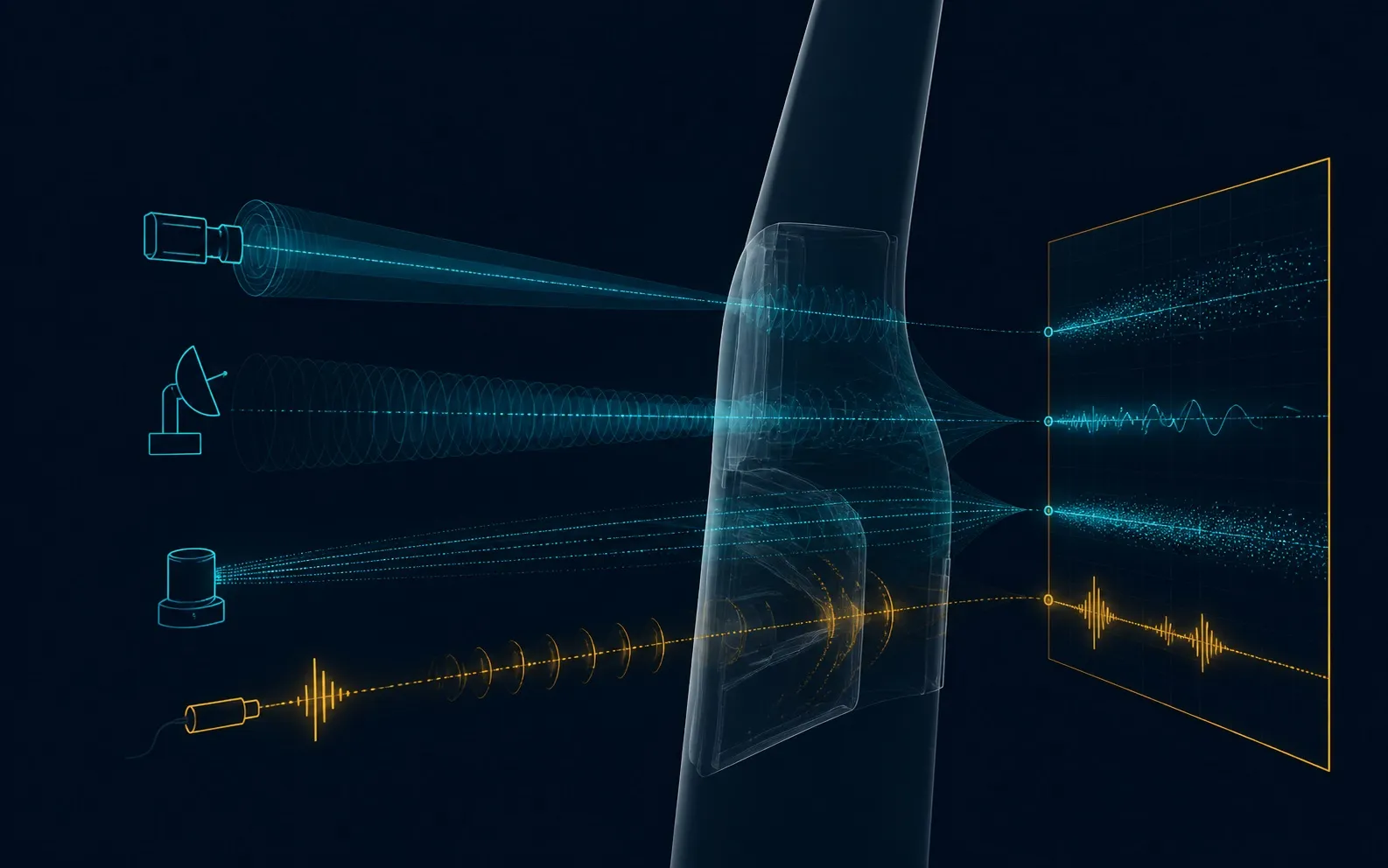 Inspection signals converging into a traceable evidence record