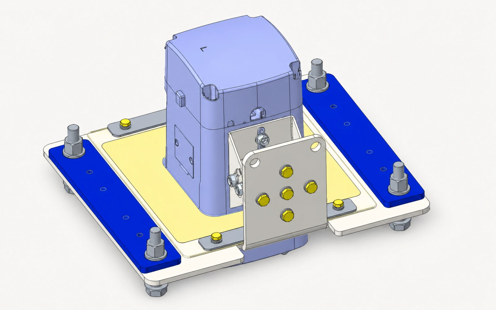 AI-enhanced catalogue render of the video blade clearance monitoring unit